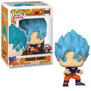 SSGSS Goku #668 - Dragon Ball Z Funko Pop! Animation [Special Edition]