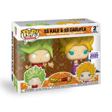 SS Kale & SS Caulifla Dragon Ball Super Funko Pop Funimation 2020 Exclusive in box