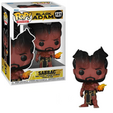 Sabbac #1237 Black Adam Funko Pop in box and out of box