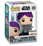 Sabine Wren #655 Funko Pop Star Wars in box