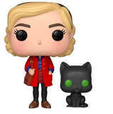 Sabrina Spellman and Salem #777 Chilling Adventures of Sabrina Funko Pop figure out of box, front view