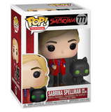 Sabrina Spellman and Salem #777 Chilling Adventures of Sabrina Funko Pop displayed in box, front view