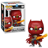 Saint Batman #580 DC Dark Multiverse Funko Pop! shown in and out of box