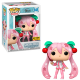 Sakura Miku #945 Vocaloid Funko Pop Hot Topic Exclusive in box and out of box
