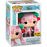Sakura Miku #945 Vocaloid Funko Pop Hot Topic Exclusive in box only