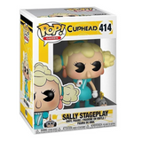 Sally Stageplay #414 Cuphead Funko Pop inside window display box