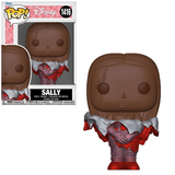 Sally #1416 Nightmare Before Christmas Funko Pop Valentine shown in box and out of box.