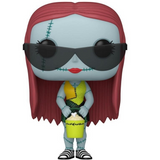 Sally #1469 With Glasses Beach Funko Pop figure outside the box.
