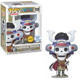 Samurai Brook #1129 - One Piece Funko Pop! Animation [Metallic Chase Funko Exclusive]