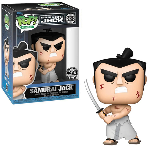 Samurai Jack #338 - Samurri Jack Funko Pop! [Digital Release LE 5000 Pcs]