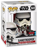 Sandtrooper #322 Star Wars Funko Pop 2019 Fall Convention Limited Edition in the box