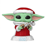Santa Grogu with Cookies #747 Star Wars The Mandalorian Holiday Funko Pop figure out of box