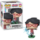 Sarada with Sharingan #1358 Boruto Naruto Next Generations Funko Pop! in box and out of box