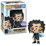 Sasuke Curse Mark #455 Naruto Limited Convention Exclusive Funko Pop! in and out of box
