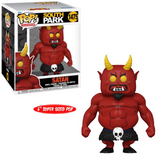 Satan #1475 South Park Funko Pop 6-Inch shown in-box and out-of-box, front view