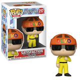 Satisfaction #217 Devo Funko Pop Rocks in box and out of box