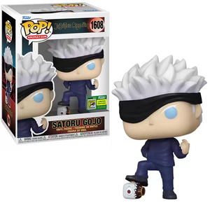 Satoru Gojo With Defeated Jogo #1608 - JuJuTsu Kaisen Funko Pop! Animation [2024 SDCC Limited Edition]