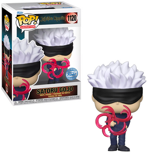 Satoru Gojo #1120 Jujutsu Kaisen Funko Pop Special Edition in box and out of box