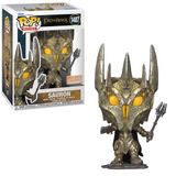 Sauron Funko Pop #1487 shown in-box and out of box