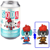 Savoie-Faire Klondike Kat Funko Soda figure in can and out of can