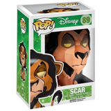 Scar #89 Disney The Lion King Funko Pop in box