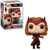 Scarlet Witch #1007 Funko Pop! shown in box and out of box, front view