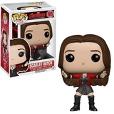 Scarlet Witch #95 Avengers Funko Pop shown in-box and out-of-box, front view