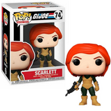 Scarlett #74 GI Joe Funko Pop Retro Toys in box and out of box