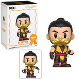 Scorpion Mortal Kombat ThrillJoy Pix! box front with Hero and accessories Chase out of box