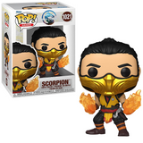 Scorpion #1021 Funko Pop! – in and out of box from Mortal Kombat 1 Games