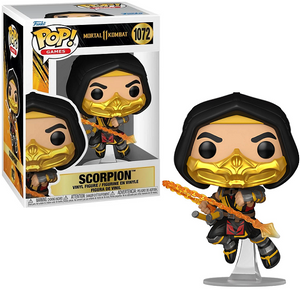 Scorpion #1072 - Mortal Kombat 11 Fatality Funko Pop! Games
