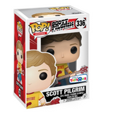 Scott Pilgrim #336 Funko Pop displayed inside the box, front view