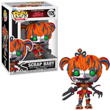 Scrap Baby #1129 Five Nights at Freddy’s Help Wanted 2 Funko Pop! with green eyes and claw arm