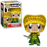 Serpentor #107 GI Joe Funko Pop Retro Toys 2022 SDCC Con Limited Edition in box and out of box