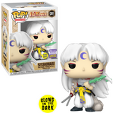 Sesshomaru #1301 InuYasha Funko Pop GITD Summer Convention Exclusive figure in box and out of box
