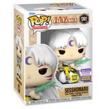 Sesshomaru #1301 InuYasha Funko Pop GITD Summer Convention Exclusive figure in box