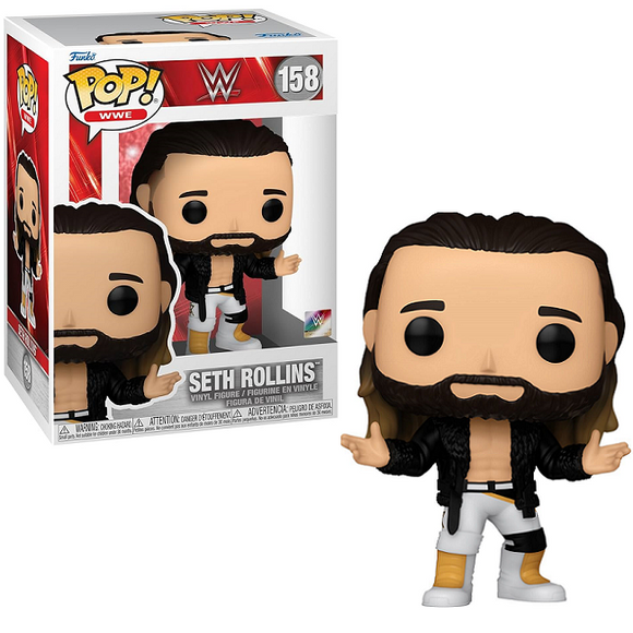 Seth Rollins #158 - Wrestling Funko Pop! WWE [With Coat]