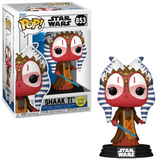 Shaak Ti #853 Star Wars The Clone Wars Glow in the Dark Funko Pop vinyl figure in box and out of box