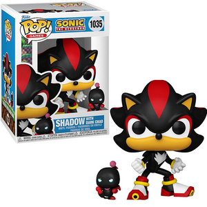 Shadow with Dark Chao #1035 - Sonic The Hedgehog Funko Pop! Games