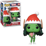 She-Hulk #1286 Marvel Funko Pop Holiday figure in box and out of box