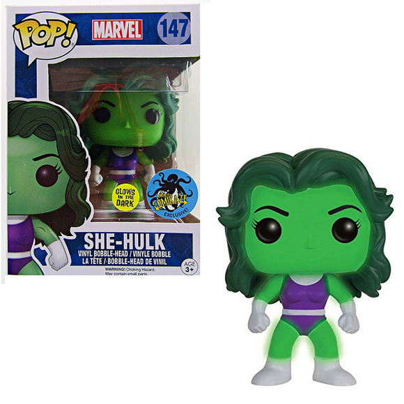 She-Hulk #147 - Marvel Funko Pop! [GitD ComiKaze Exclusive]