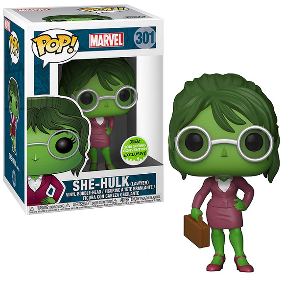 She-Hulk #301 – Marvel Funko Pop! [Lawyer] [2018 Spring Convention Exclusive]