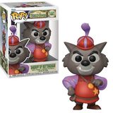Sheriff of Nottingham #1441 Disney Robin Hood Funko Pop shown in-box and out-of-box, front view