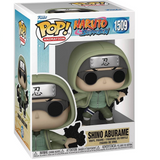 Shino Aburame #1509 Funko Pop! displayed inside the box, front view