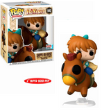 Shippo On Horse Funko Pop #1462 shown in box and out of box from InuYasha