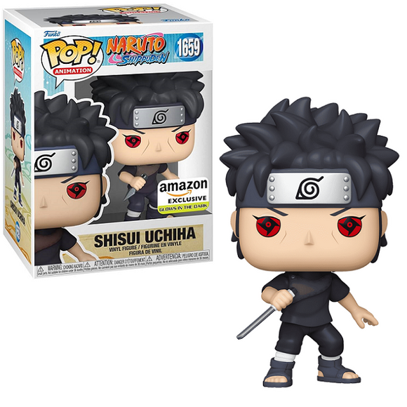 Shisui Uchiha with Kunai #1659 - Naruto Shippuden Funko Pop! Animation [Gitd Amazon Exclusive]