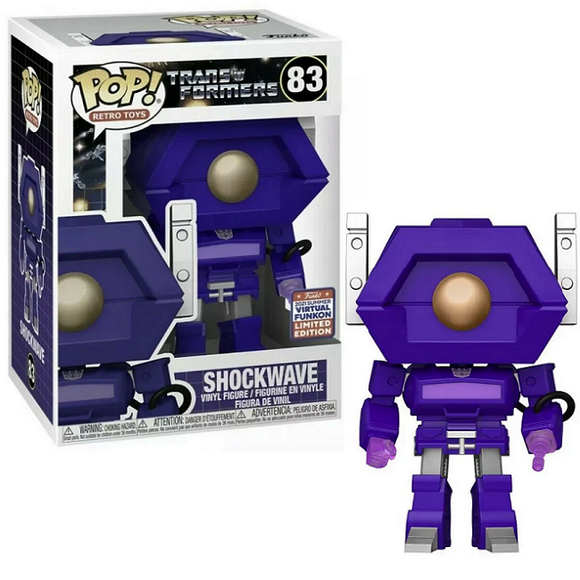 Shockwave #83 – Transformers Funko Pop! Retro Toys [2021 Virtual Funkon Limited Edition]