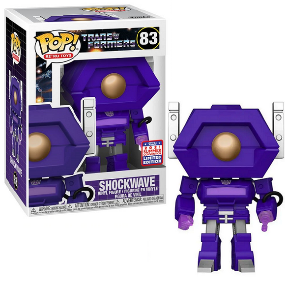 Shockwave #83 – Transformers Funko Pop! Retro Toys [2021 Summer Convention Shared Exclusive]