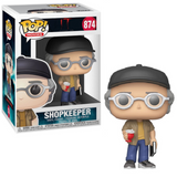 Shopkeeper Stephen King #874 IT Chapter 2 Funko Pop figure in box and out of box