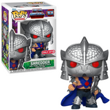 Shredder #1636 Turtles of Grayskull Target Exclusive Funko Pop in box and out of box